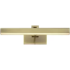 Possini Euro Design Henry 17" High Modern Picture Wall Lamp Light Fixture Mount Living Room Indoor Hallway Entry-way LED Hardwired Gold Antique Brass -Possini Euro Design Sales GUEST 570e8f5b 691b 4d73 94cc 28fe143bc48b