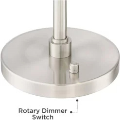 Possini Euro Design Eliptik Modern Desk Table Lamp 24 1/2" High Satin Nickel LED Swing Arm Adjustable Height For Bedroom Living Room Nightstand Office 11 Possini Euro Design Eliptik Modern Desk Table Lamp 24 1/2" High Satin Nickel LED Swing Arm Adjustable Height For Bedroom Living Room Nightstand Office -Possini Euro Design Sales GUEST 57f95403 f17c 44cc 98ac ed3ad7d4f9f9