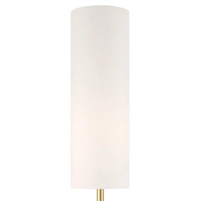 Possini Euro Design Moderne Mid Century Modern 62" Tall Standing Floor Lamp Droplet Foot Switch Metal Soft Gold Finish Living Room Bedroom House 2 Possini Euro Design Moderne Mid Century Modern 62" Tall Standing Floor Lamp Droplet Foot Switch Metal Soft Gold Finish Living Room Bedroom House - Image 2