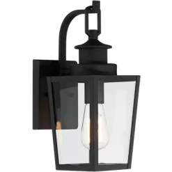 Possini Euro Design Ackerly 14" High Farmhouse Rustic Lantern Outdoor Wall Light Fixture Mount Porch House Edison Bulb Textured Black Finish Metal 13 Possini Euro Design Ackerly 14" High Farmhouse Rustic Lantern Outdoor Wall Light Fixture Mount Porch House Edison Bulb Textured Black Finish Metal -Possini Euro Design Sales GUEST 595764d2 6e16 4a41 86db 0f056bbf66da