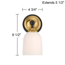 Possini Euro Design Possini Euro Zaragoza 9 1/2" High Gold And Black Wall Sconce 10 Possini Euro Design Possini Euro Zaragoza 9 1/2" High Gold And Black Wall Sconce -Possini Euro Design Sales GUEST 59c46bff 879a 4f88 b84c 3bb76b90924c