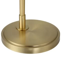 Possini Euro Design Modern Arc Floor Lamp Standing 62 1/2" Tall Warm Gold Offset Arm White Linen Drum Shade For Living Room Reading Family Bedroom 9 Possini Euro Design Modern Arc Floor Lamp Standing 62 1/2" Tall Warm Gold Offset Arm White Linen Drum Shade For Living Room Reading Family Bedroom -Possini Euro Design Sales GUEST 5a927ca2 2552 4b3b 8acc 2dcb5a88678b