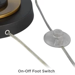 Possini Euro Design Vista Mid Century Modern 68" Tall Torchiere Floor Lamp Smart Socket Gunmetal Gray Brass Cone Shade For Living Room 11 Possini Euro Design Vista Mid Century Modern 68" Tall Torchiere Floor Lamp Smart Socket Gunmetal Gray Brass Cone Shade For Living Room -Possini Euro Design Sales GUEST 5da8512c 22a5 4a0f a29e 76e5a64b7bac 1