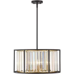 Possini Euro Design Milne Bronze Gold Drum Pendant Chandelier 20" Wide Modern Crystal 5-Light Fixture For Dining Room House Kitchen Island Entryway 12 Possini Euro Design Milne Bronze Gold Drum Pendant Chandelier 20" Wide Modern Crystal 5-Light Fixture For Dining Room House Kitchen Island Entryway -Possini Euro Design Sales GUEST 615573ff 29f6 410c 93d3 bbb1882c3899