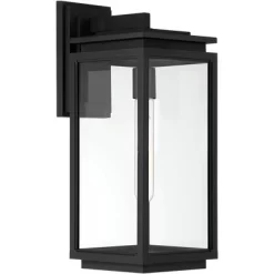 Possini Euro Design Modern Outdoor Wall Light Fixture Matte Black 18" Clear Glass For Post Exterior Barn Deck House Porch Yard 11 Possini Euro Design Modern Outdoor Wall Light Fixture Matte Black 18" Clear Glass For Post Exterior Barn Deck House Porch Yard -Possini Euro Design Sales GUEST 61790947 aee1 4bc0 ac8c a1e4a3728f34