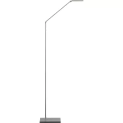 Possini Euro Design Bentley Modern Task Floor Lamp 61" Tall Silver LED Touch On Off Adjustable Head For Living Room Reading Bedroom Office House Home -Possini Euro Design Sales GUEST 6486724c 5952 43a9 987b 7df79231c920