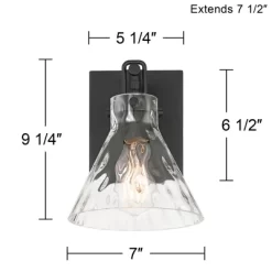 Possini Euro Design Possini Euro Ishii 9 1/4" Wide Matte Black Wall Sconce Set Of 2 -Possini Euro Design Sales GUEST 660c30a9 b2b1 4ff9 ae58 c487fac3fd9b