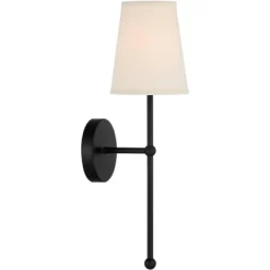 Possini Euro Design Elena Modern Wall Light Sconces Set Of 2 Matte Black Metal Hardwire 6" Fixture Cream Linen Shade For Bedroom Living Room Hallway 11 Possini Euro Design Elena Modern Wall Light Sconces Set Of 2 Matte Black Metal Hardwire 6" Fixture Cream Linen Shade For Bedroom Living Room Hallway -Possini Euro Design Sales GUEST 6700302b 9e98 47b4 8d38 454256e08ea6