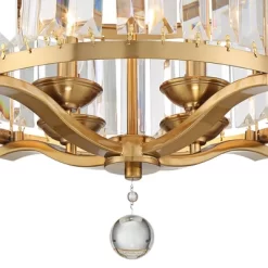 Vienna Full Spectrum Prava Modern Ceiling Light Semi Flush Mount Fixture 16 1/2" Wide Warm Brass 4-Light Crystal Drum For Bedroom Kitchen Living Room 8 Vienna Full Spectrum Prava Modern Ceiling Light Semi Flush Mount Fixture 16 1/2" Wide Warm Brass 4-Light Crystal Drum For Bedroom Kitchen Living Room -Possini Euro Design Sales GUEST 6b88db73 12aa 4882 8448 5436a3754219