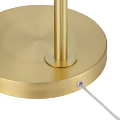 Possini Euro Design Vaile Modern 66" Tall Chairside Arc Floor Lamp Warm Gold Metal Clear Seeded Glass Shade For Living Room Reading Home -Possini Euro Design Sales GUEST 6f0d265a dc5a 4516 8e50 c928e8090a11