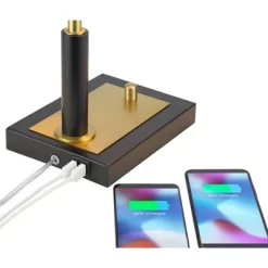 Possini Euro Design Possini Euro Hayven Desk Lamp With Dual USB Ports In Warm Gold With Black 12 Possini Euro Design Possini Euro Hayven Desk Lamp With Dual USB Ports In Warm Gold With Black -Possini Euro Design Sales GUEST 725eda49 37ef 4e2e 923b 13d892426628