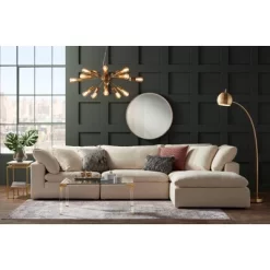 Possini Euro Design Hemingson Gold Large Chandelier 33" Wide Modern Sputnik 12-Light LED Fixture For Dining Room House Foyer Kitchen Island Entryway -Possini Euro Design Sales GUEST 73b694a8 0a46 4c39 8888 bacef461e3d6