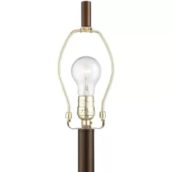 Possini Euro Design Traverse Modern Floor Lamp With LED Gooseneck Reading Light 64" Tall Oil Rubbed Bronze Oatmeal Drum Shade For Living Room Bedroom -Possini Euro Design Sales GUEST 7451e633 8055 4cee b78d f64113b09a89