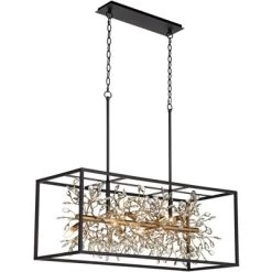 Possini Euro Design Carrine Black Gold Linear Pendant Chandelier 38 1/2" Wide Modern Clear Crystal 8-Light Fixture For Dining Room Kitchen Island Home 13 Possini Euro Design Carrine Black Gold Linear Pendant Chandelier 38 1/2" Wide Modern Clear Crystal 8-Light Fixture For Dining Room Kitchen Island Home -Possini Euro Design Sales GUEST 75a41718 9a3d 4d86 88fa 446c62a25e40