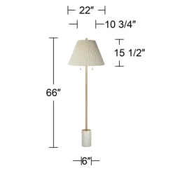 Possini Euro Design Milan Modern 66" Tall Floor Lamp Gold Metal Beige Pleated Empire Fabric Shade For Living Room Bedroom Office 9 Possini Euro Design Milan Modern 66" Tall Floor Lamp Gold Metal Beige Pleated Empire Fabric Shade For Living Room Bedroom Office -Possini Euro Design Sales GUEST 790a2411 e060 4609 a10b ff802a15a750