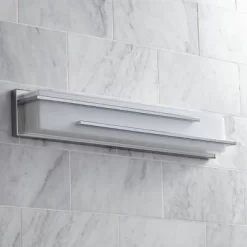 Possini Euro Design Jada Modern Wall Light Chrome Hardwire 26 1/4" Light Bar LED Fixture White Glass For Bedroom Bathroom Vanity Reading Living Room 13 Possini Euro Design Jada Modern Wall Light Chrome Hardwire 26 1/4" Light Bar LED Fixture White Glass For Bedroom Bathroom Vanity Reading Living Room -Possini Euro Design Sales GUEST 7c4107fd 2a9f 4234 904c 92dfedee2c01