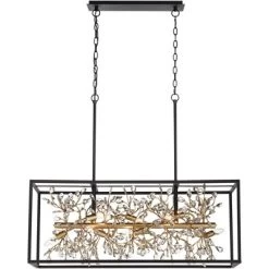 Possini Euro Design Carrine Black Gold Linear Pendant Chandelier 38 1/2" Wide Modern Clear Crystal 8-Light Fixture For Dining Room Kitchen Island Home 12 Possini Euro Design Carrine Black Gold Linear Pendant Chandelier 38 1/2" Wide Modern Clear Crystal 8-Light Fixture For Dining Room Kitchen Island Home -Possini Euro Design Sales GUEST 7cc81e34 6171 4977 a7dc 314ba117949a