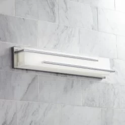 Possini Euro Design Jada Modern Wall Lights Set Of 2 Chrome Silver Hardwire 4" Light Bar LED Fixture White Glass For Bedroom Bathroom Living Room Home 14 Possini Euro Design Jada Modern Wall Lights Set Of 2 Chrome Silver Hardwire 4" Light Bar LED Fixture White Glass For Bedroom Bathroom Living Room Home -Possini Euro Design Sales GUEST 7e1958b6 3b5c 46e7 bb4d 215a18e9a98b