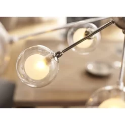 Possini Euro Design Spheres Chrome Chandelier 30" Wide Mid Century Modern Sputnik Glass Shade 15-Light Fixture For Dining Room House Kitchen Island 15 Possini Euro Design Spheres Chrome Chandelier 30" Wide Mid Century Modern Sputnik Glass Shade 15-Light Fixture For Dining Room House Kitchen Island -Possini Euro Design Sales GUEST 7f54a568 d2c8 4a2e b044 744a789c074f