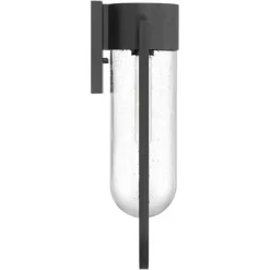 Possini Euro Design Villa Lane 18 1/2" High Modern Outdoor Wall Light Fixture Mount Porch House Exterior Weatherproof Sand Black Clear Glass Shade -Possini Euro Design Sales GUEST 80f13369 26db 40f9 be41 7b7ef6cc537c 3