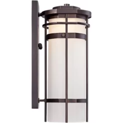 Possini Euro Design Theola Modern Outdoor Wall Light Fixture Bronze LED 12 3/4" Etched Glass Shade For Post Exterior Barn Deck House Porch Yard Patio 11 Possini Euro Design Theola Modern Outdoor Wall Light Fixture Bronze LED 12 3/4" Etched Glass Shade For Post Exterior Barn Deck House Porch Yard Patio -Possini Euro Design Sales GUEST 82a7a3f4 f37b 47af a5c5 7244c7163ed7