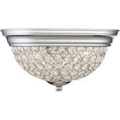 Possini Euro Design Faith Modern Ceiling Light Flush Mount Fixtures 11" Wide Set Of 2 Chrome 2-Light Crystal For Bedroom Kitchen Living Room Hallway 10 Possini Euro Design Faith Modern Ceiling Light Flush Mount Fixtures 11" Wide Set Of 2 Chrome 2-Light Crystal For Bedroom Kitchen Living Room Hallway -Possini Euro Design Sales GUEST 856e15a4 10f4 454a 9644 3001ab564e7e