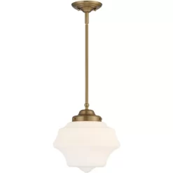 Possini Euro Design Soft Gold Mini Pendant Light 11" Wide Modern Schoolhouse Opal Glass Shade For Dining Living Room House Island 9 Possini Euro Design Soft Gold Mini Pendant Light 11" Wide Modern Schoolhouse Opal Glass Shade For Dining Living Room House Island -Possini Euro Design Sales GUEST 859da487 ad81 480b 9f6b e17a77902724