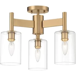 Possini Euro Design Lantico Modern Ceiling Light Semi Flush Mount Fixture 17" Wide Gold 3-Light Clear Glass For Bedroom Kitchen Living Room Hallway 11 Possini Euro Design Lantico Modern Ceiling Light Semi Flush Mount Fixture 17" Wide Gold 3-Light Clear Glass For Bedroom Kitchen Living Room Hallway -Possini Euro Design Sales GUEST 864fffdc a387 4b41 9809 adca2d2ef6e4