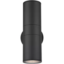 Possini Euro Design Modern Outdoor Wall Light Fixtures Set Of 2 Black Aluminum 11 3/4" Glass Lens For Exterior House Porch Patio -Possini Euro Design Sales GUEST 8ba873ed 3913 4906 aac5 48955ddbab4e