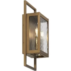 Possini Euro Design Possini Euro Jerry 16" High Aged Brass 2-Light Outdoor Wall Light -Possini Euro Design Sales GUEST 8f119e9b 134b 4db0 ab5c 1789f59bfdcf