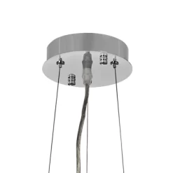 Possini Euro Design Jolie Chrome Chandelier Lighting 20" Wide Modern Crystal Silver Fabric Shade 7-Light Fixture For Dining Room House Kitchen Island -Possini Euro Design Sales GUEST 8fba67b5 4864 4505 a274 3f1387b181be