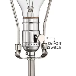 Possini Euro Design Modern Table Lamp With USB Outlet Reading Light LED 29.25" Tall Brushed Nickel Rectangular Off White Shade Bedroom Office 12 Possini Euro Design Modern Table Lamp With USB Outlet Reading Light LED 29.25" Tall Brushed Nickel Rectangular Off White Shade Bedroom Office -Possini Euro Design Sales GUEST 921e95c2 54c0 4393 8af9 c5486eca0224