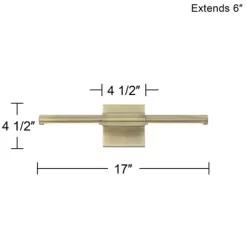 Possini Euro Design Anthony 17" High Modern Picture Wall Lamp Light Fixture Mount Living Room Indoor Hallway LED Hardwired Gold Antique Brass 9 Possini Euro Design Anthony 17" High Modern Picture Wall Lamp Light Fixture Mount Living Room Indoor Hallway LED Hardwired Gold Antique Brass -Possini Euro Design Sales GUEST 9413f84a 115c 438e ba53 5d0d49796f4d