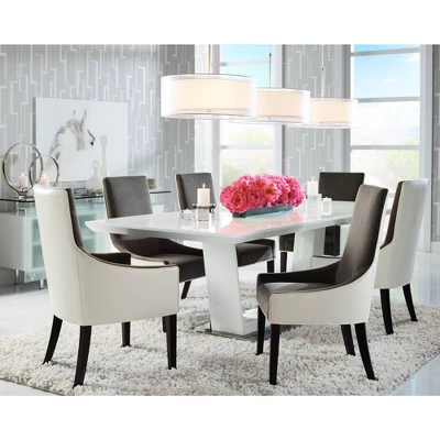 Possini Euro Design Brushed Nickel Pendant Chandelier 20" Wide Modern Organza Outer White Inner Shade 3-Light Fixture For Dining Room Kitchen Island 7 Possini Euro Design Brushed Nickel Pendant Chandelier 20" Wide Modern Organza Outer White Inner Shade 3-Light Fixture For Dining Room Kitchen Island - Image 7