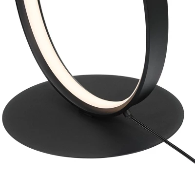 Possini Euro Design Avante Modern 56 1/2" Tall Standing Floor Lamp Ribbon LED Foot Switch Matte Black Finish Living Room Bedroom House Reading Office 4 Possini Euro Design Avante Modern 56 1/2" Tall Standing Floor Lamp Ribbon LED Foot Switch Matte Black Finish Living Room Bedroom House Reading Office - Image 4