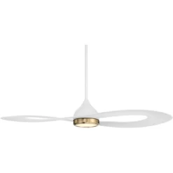 Possini Euro Design 52" Possini Euro Obi Matte White CCT LED Damp Ceiling Fan With Remote -Possini Euro Design Sales GUEST 9902f6b9 45fd 4a33 9e65 87d2e188af5d