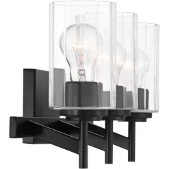 Possini Euro Design Possini Euro Evette 21" Wide Black 3-Light Bath Light -Possini Euro Design Sales GUEST 99c0dba7 1d2a 4e02 83a4 49cb7377c06e