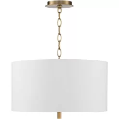 Possini Euro Design Rochelle Brass Pendant Chandelier 20" Wide Modern White Outer Gold Inner Drum Shade 4-Light Fixture For Dining Room Kitchen Island 11 Possini Euro Design Rochelle Brass Pendant Chandelier 20" Wide Modern White Outer Gold Inner Drum Shade 4-Light Fixture For Dining Room Kitchen Island -Possini Euro Design Sales GUEST 99cb92cd 92d1 4bae bca3 34b0151bcde3