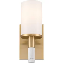 Possini Euro Design Possini Euro Lucius 11" High Soft Gold And White Marble Wall Sconce -Possini Euro Design Sales GUEST 9a74d8c3 5bdb 4c97 9f46 3ccc1e6e73d4