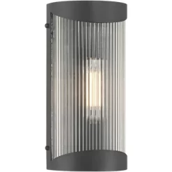 Possini Euro Design Possini Euro August 11" High Textured Black Outdoor Wall Light -Possini Euro Design Sales GUEST 9bbea518 691b 414b 96db e474ca5a35f8