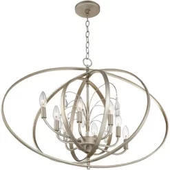 Possini Euro Design Tiller Champagne Satin Silver Pendant Chandelier 31 1/2" Wide Modern Open Orb Frame 8-Light Fixture For Dining Room Kitchen Island 13 Possini Euro Design Tiller Champagne Satin Silver Pendant Chandelier 31 1/2" Wide Modern Open Orb Frame 8-Light Fixture For Dining Room Kitchen Island -Possini Euro Design Sales GUEST 9d5b4c51 6b5a 4c0b b666 fe134fd23059