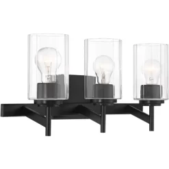 Possini Euro Design Possini Euro Evette 21" Wide Black 3-Light Bath Light -Possini Euro Design Sales GUEST 9dfe1926 913a 4b9b 9343 192c7eeabf14