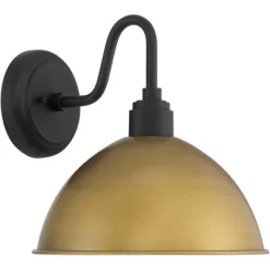 Possini Euro Design Miles 12 1/2" High Modern Industrial Outdoor Wall Light Fixture Mount Porch House Exterior Outside Weatherproof Black Gold 12 Possini Euro Design Miles 12 1/2" High Modern Industrial Outdoor Wall Light Fixture Mount Porch House Exterior Outside Weatherproof Black Gold -Possini Euro Design Sales GUEST 9ef29af4 0847 46df b413 544d7f6ac21f