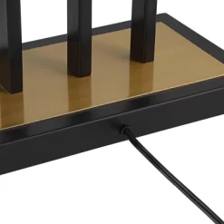 Possini Euro Design Acadia Modern Floor Lamp 71" Tall Black Warm Gold Metal 3 Light Frosted White Glass Globe Shade For Living Room Bedroom Office -Possini Euro Design Sales GUEST 9f29833b b687 413e 93c1 78ac82b70d0d