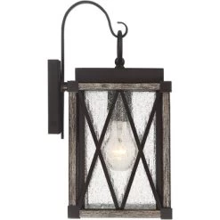 Possini Euro Design Brawley Rustic Industrial Outdoor Wall Light Fixture Bronze Wood Grain 13 1/2" Clear Seedy Glass For Post Exterior Barn Deck House 10 Possini Euro Design Brawley Rustic Industrial Outdoor Wall Light Fixture Bronze Wood Grain 13 1/2" Clear Seedy Glass For Post Exterior Barn Deck House -Possini Euro Design Sales GUEST a01d09cb 09b1 45dd 9db3 db14e7b9b1bc