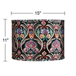 Possini Euro Design Antique Brass Plug-In Swag Chandelier 15" Wide Modern Multi-Color Embroidery Drum Shade For Dining Room House 5 Possini Euro Design Antique Brass Plug-In Swag Chandelier 15" Wide Modern Multi-Color Embroidery Drum Shade For Dining Room House -Possini Euro Design Sales GUEST a19a8ef4 8726 4c84 addf 905c098c52a6