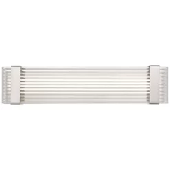 Possini Euro Design Possini Euro Lauren 21 1/2" Wide Brushed Nickel LED Bath Bar -Possini Euro Design Sales GUEST a31da6fb 33b6 483f 93b9 35c66c25252d