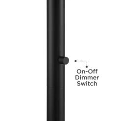 Possini Euro Design Modern Torchiere Floor Lamp LED 72" Tall Black Antique Brass White Glass Shade For Living Room Reading Uplight -Possini Euro Design Sales GUEST a91dbb40 cf7c 40f5 85be 1dfe21123dbf