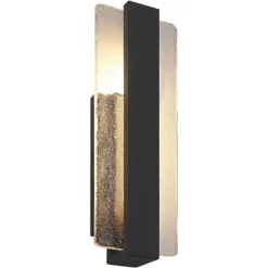 Possini Euro Design Possini Euro Cascadia 18"H Black Piastra Glass LED Outdoor Wall Light 15 Possini Euro Design Possini Euro Cascadia 18"H Black Piastra Glass LED Outdoor Wall Light -Possini Euro Design Sales GUEST aab83974 a4f4 4312 b5b2 9f5da590aedb