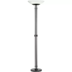 Possini Euro Design Modern Torchiere Floor Lamp 72" Tall Dark Bronze Frosted Glass Shade For Living Room Bedroom Office House -Possini Euro Design Sales GUEST ab3d3778 c638 4b1d 8e5e 92c5b0b9dfb2